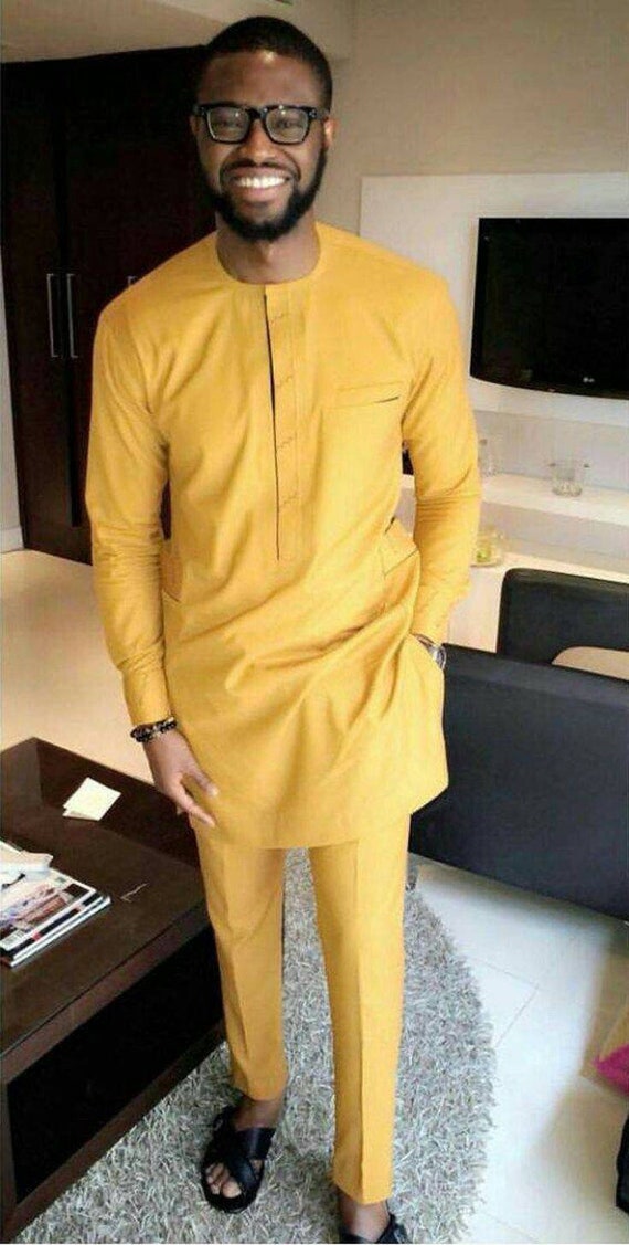 African men clothing, African wedding outfit, African Occasion outfit, African danshiki shirt, African prom suit, senator men's clothing