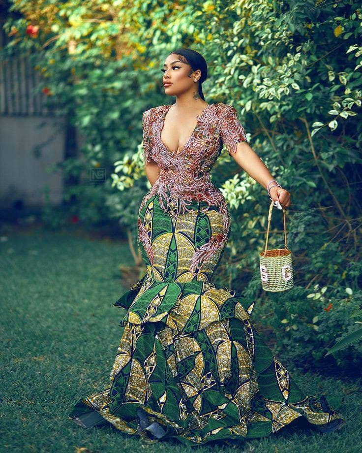gold african print dress African Print Dress African Bridesmaid Dress Ankara Dress African Prom Dress  Ankara Maxi Dress, African Clothing for Women African Fashion