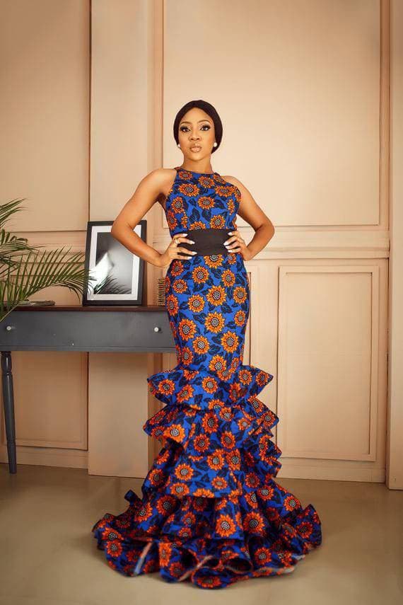 Fabulous and Cute Ankara Maxi Dress Styles That Will Blow Your Mind |  Zaineey's Blog