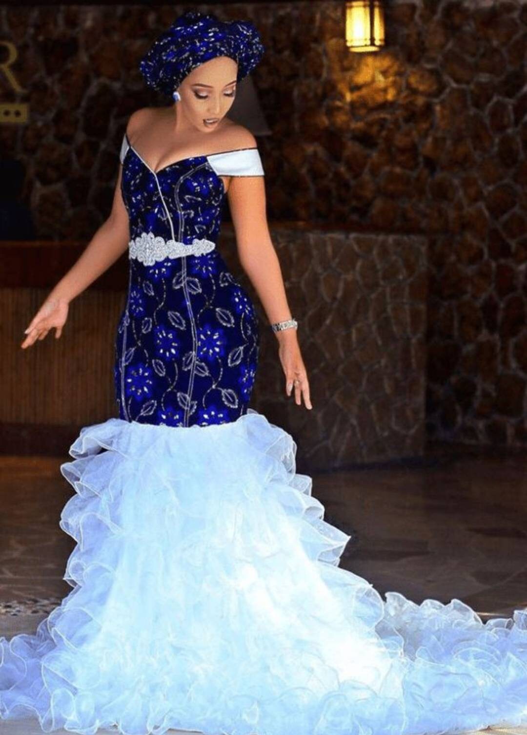 African Wedding Dress African Prom 