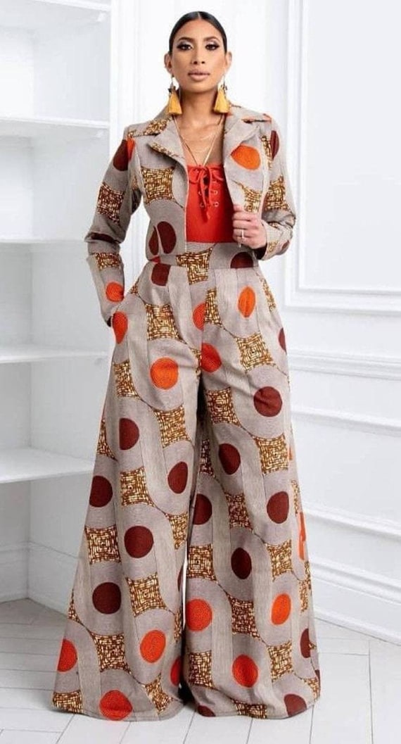 Two piece jacket sale and pants set