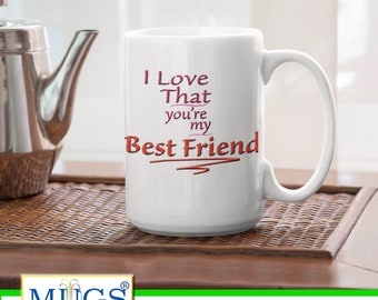 Mug message inspirant, marguerite gerber, amoureux des fleurs, cadeau jardinier, cadeau besty, mug besty, amoureux des marguerites, cadeau meilleur ami, cadeau d'amitié,