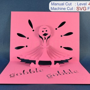 Template pop up cards 70111 / SVG / Cricut template / 3D pop up card / Party / cards gift
