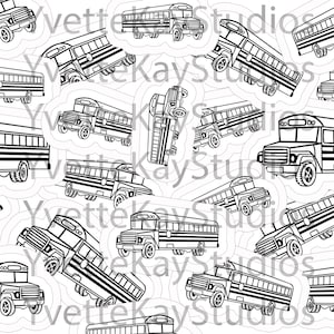 School Bus Burst File SVG For Tumblers