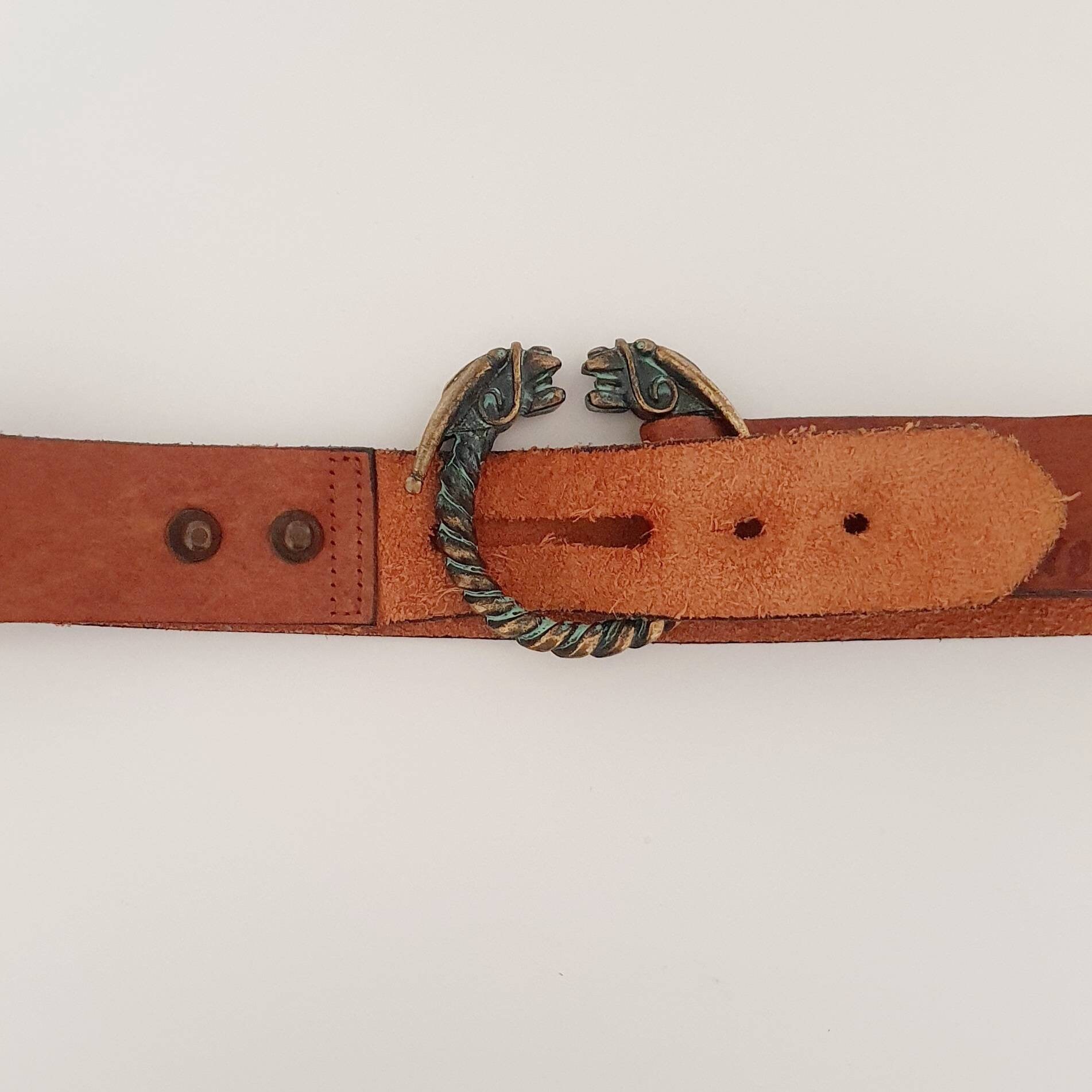 小物 Diesel 00s Suede Design Eyelet Belt Stud Leather Belt – Old Trend
