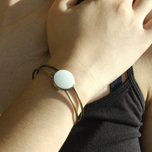 Ceramic adjustable bracelet image 1