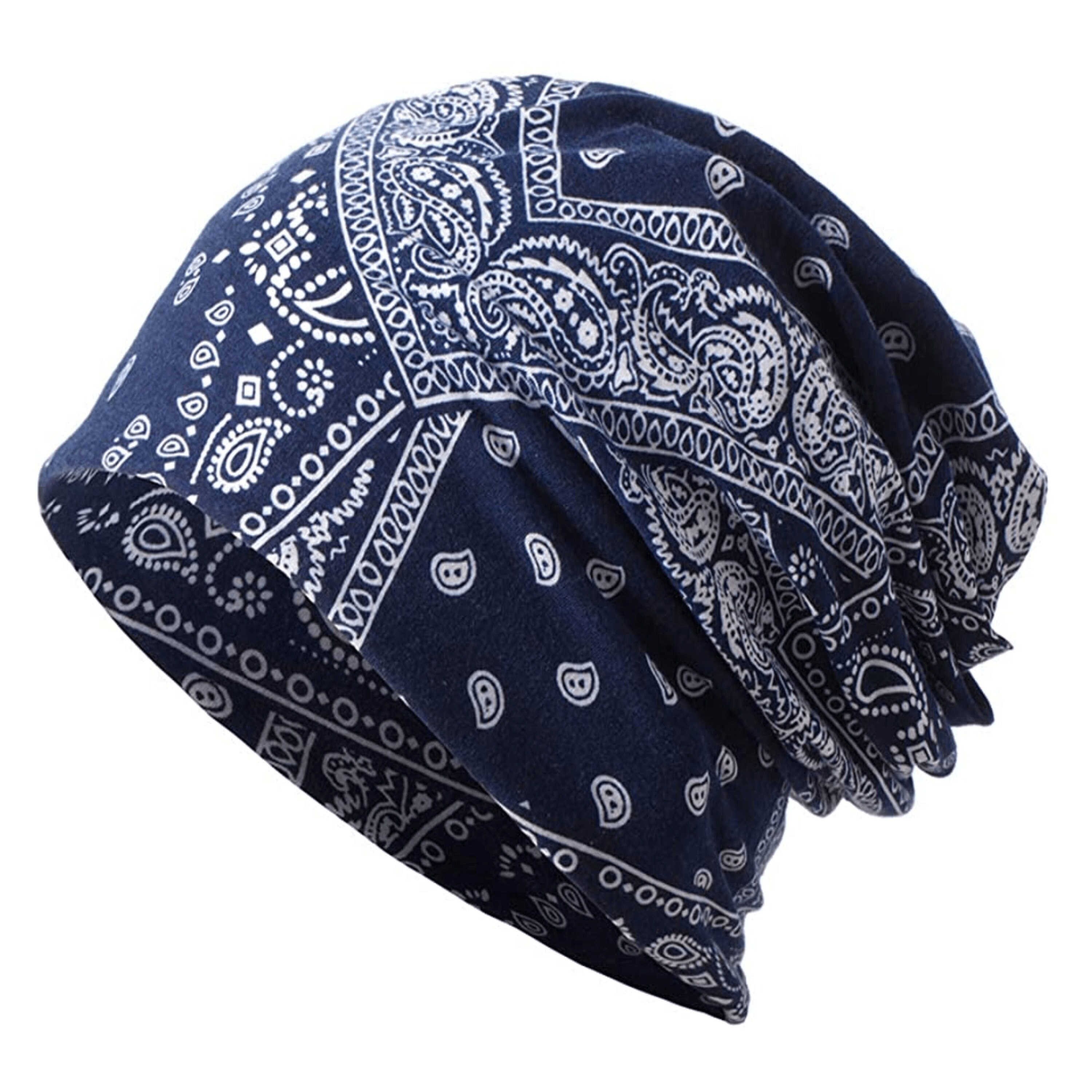 Lot De 2 Bonnets Slouchy Coton - Bonnets Chemo Unisexes Confortables Pour Femmes Et Hommes