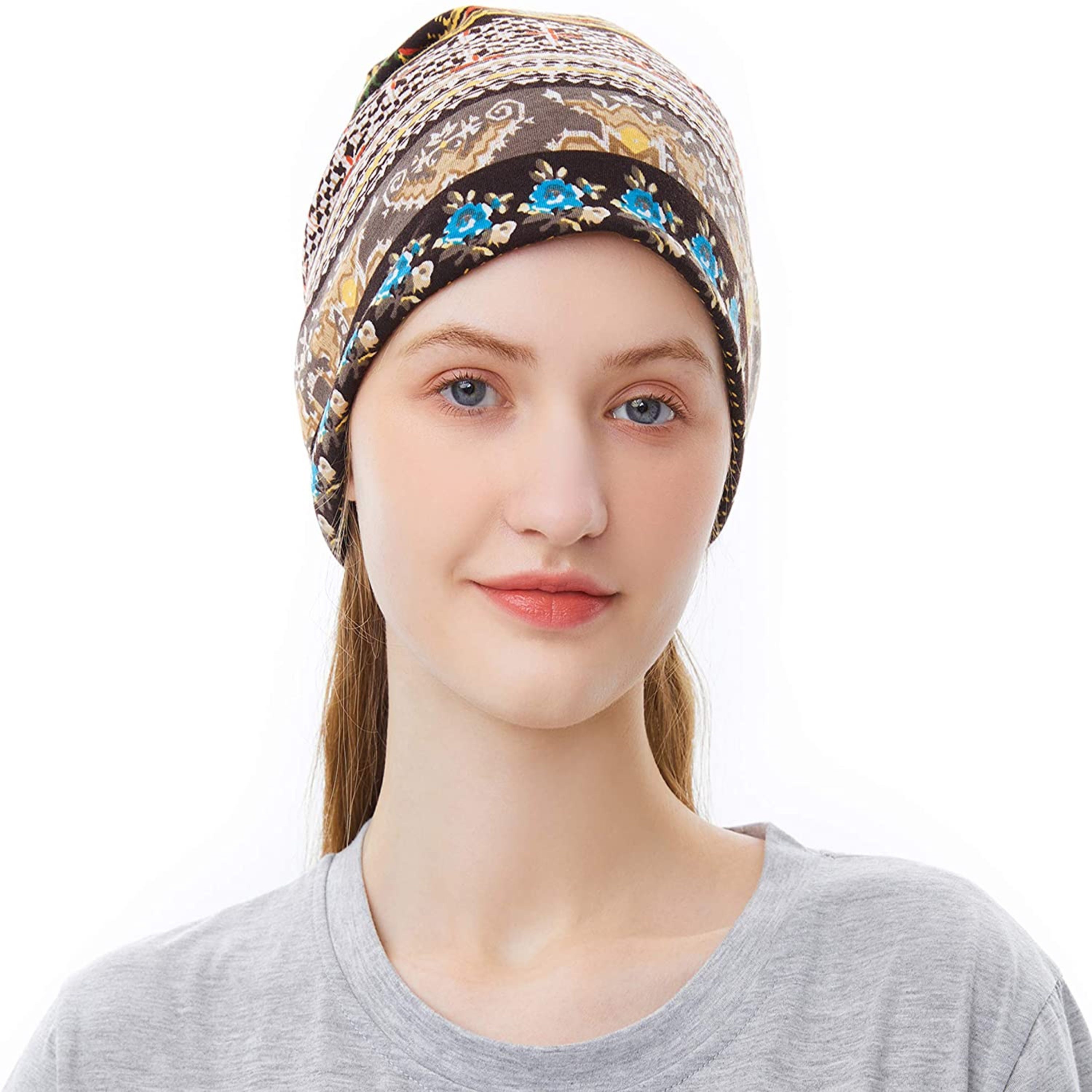 4 PCS Chemo Headwear Beanie Yoga Running Hat Super Soft Cotton | Etsy