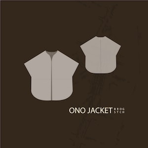 ONO Jacket | Digital PDF Sewing Pattern || Instant Download