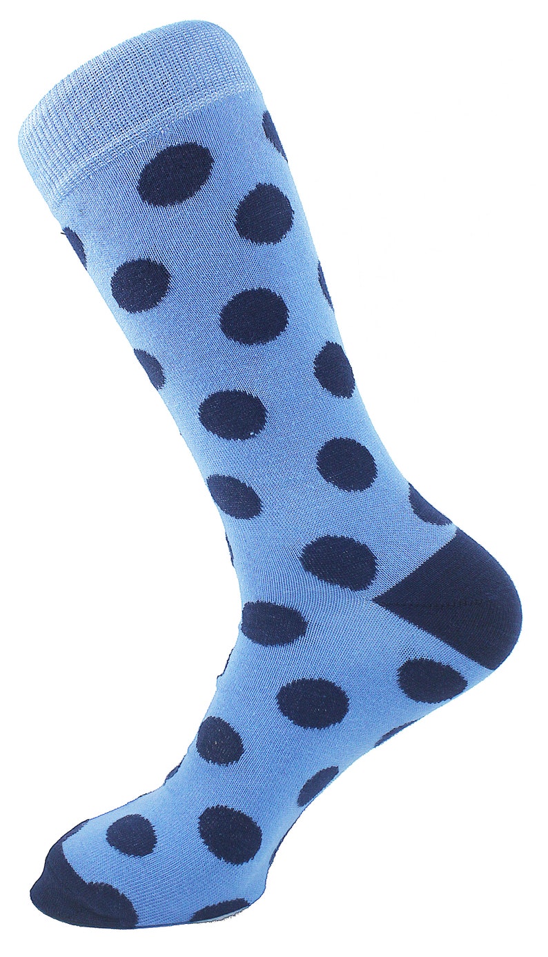 Polka Dots Men's Dress Socks 5 Pack Etsy