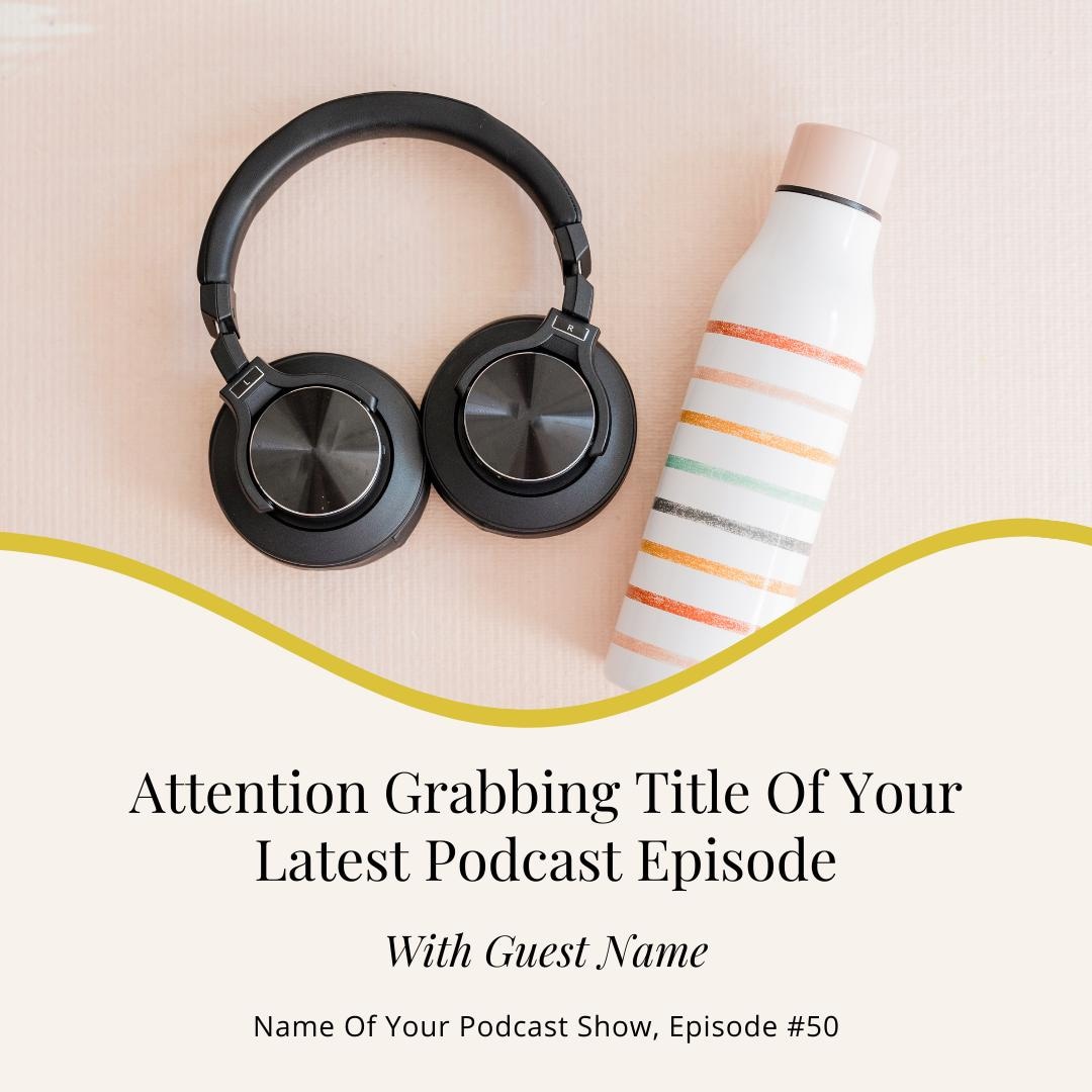Podcast Episode Promo Templates: Editable Canva Social Media Posts (PDF ...