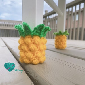 PDF pattern, Pineapple Chair Sock Crochet Pattern, home decor, Beginner crochet,Chair feet cover crochet pattern