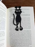 Bookmark 'the hanging cat' the Purr-fect Companion for your Reading Adventures! product logo