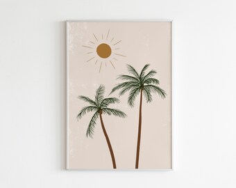 Coconut Art Print Etsy