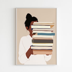 Black Woman Art, Melanin Art, Black Art, druckbare Kunst, Boho Wandkunst, Modedruck, Black Girl Art Print, Black Woman Art.
