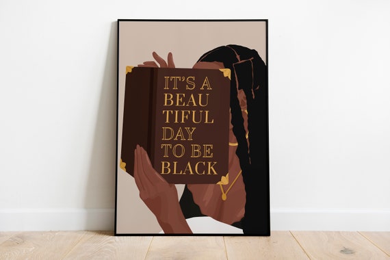 Black Woman Art, Melanin art, Black Art, Printable Art, Boho Wall Art,  Fashion print, Black Girl Art Print, Black Woman Art.