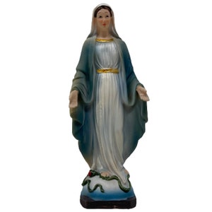 Virgen Milagrosa 5&quot;  Our Lady of Grace Statue,New
