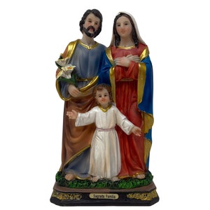 Sagrada Familia 8&quot; Jesus ,Maria Y  Jose Holy Family