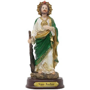 Mini San Judas 5&quot; Religious Figurine St. Jude Thaddeus 6118