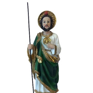 San Judas Tadeo Con Monedas 12&quot; Religious Figure St. Jude Thaddeus 22747