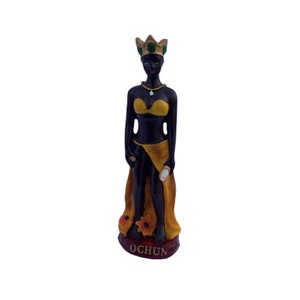 Ochun Mini 5&quot; Figure River  Orisha  Oshun Yoruba Religion