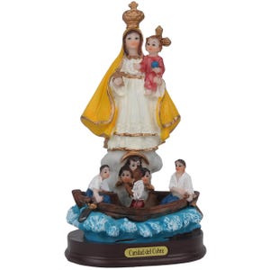 Nuestra Señora Caridad Del Cobre 6&quot; Resin Religious Home Decor