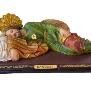 San Jose Dormido 11&quot; Religious Figure Sleeping Saint Joseph