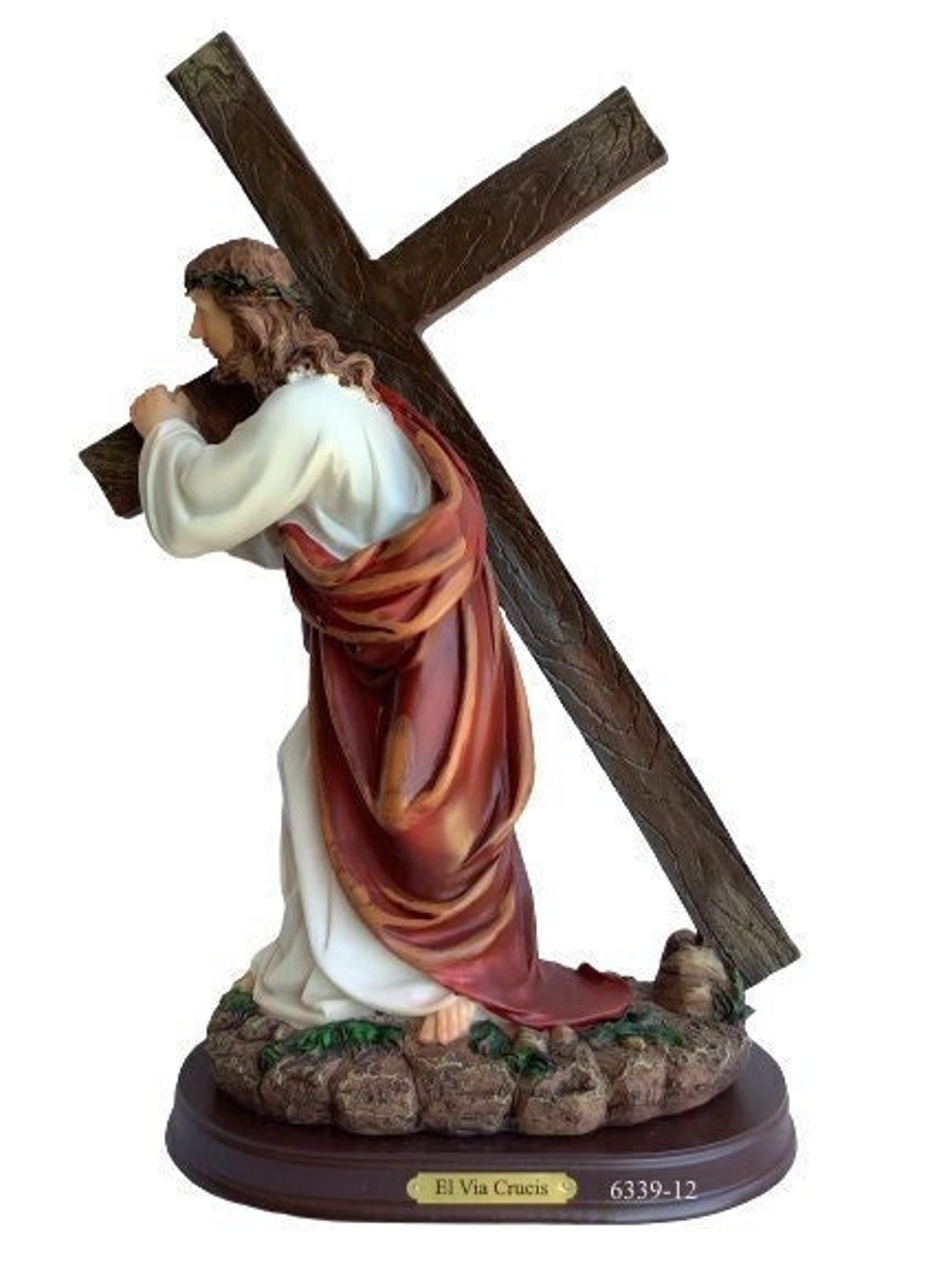 El Via Crucis 12 Camino A La Cruz Religious Figure Etsy el-via-crucis-12-camino-a-la-cruz-religious-figure-etsy
