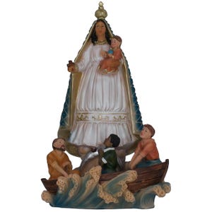 Virgen Caridad del Cobre 12&quot; Resin Home Decor