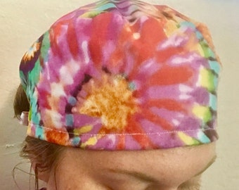 Tie Dye Scrub Cap - BACK IN STOCK!!!