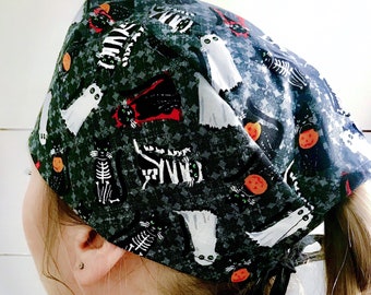 Halloween Cat Costume Scrub Cap - LIMITED SUPPLY!
