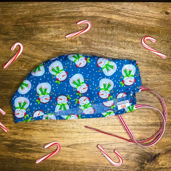 Snowman Scrub Cap - LIMITED SUPPLY!!