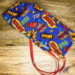 Unisex Superhero Scrub Cap