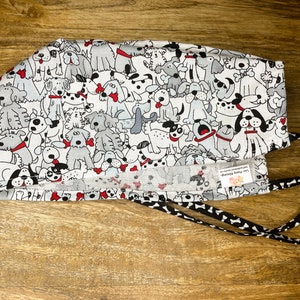 Doggy Friends Scrub Cap