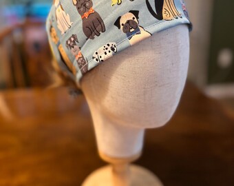Puppy Dog Scrub Cap
