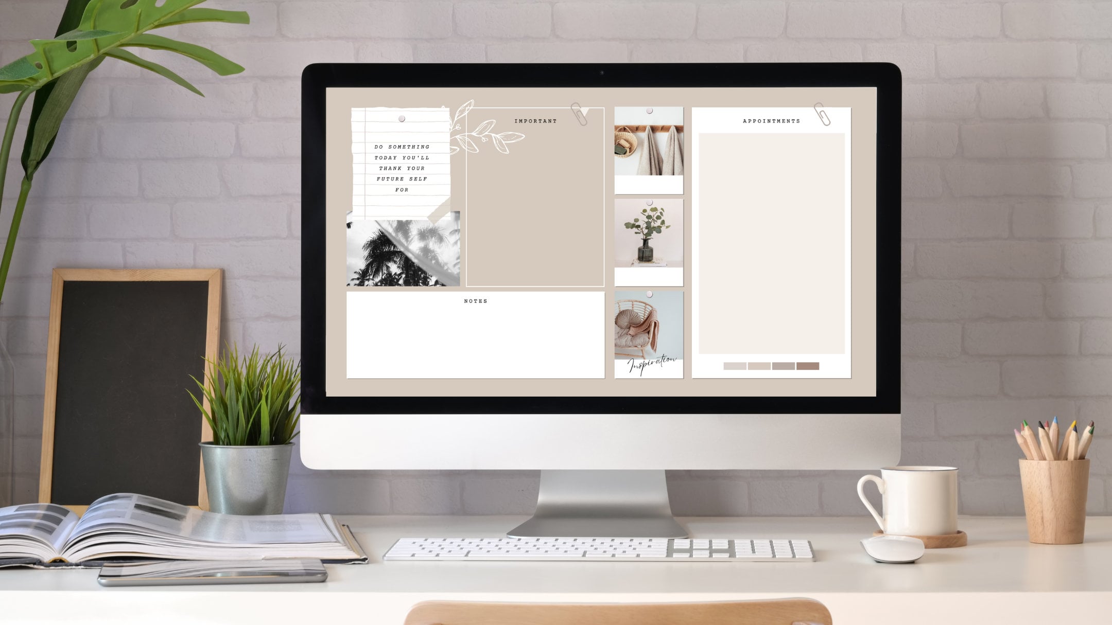 Desktop Wallpaper Organizer - Etsy