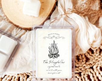 The Storyteller, Bookish Wax Melts, Wax Melts For Warmer, Fall Wax Melts, Gifts For Men, Autumn Gifts