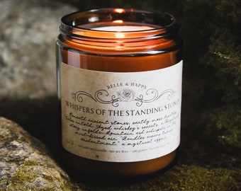 Sassenach Candle: Scottish Highlands, Bookish Literary Gift