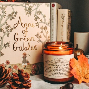 Anne of Green Gables Candle | Apple Cinnamon | Cozy Autumn Literary Gift