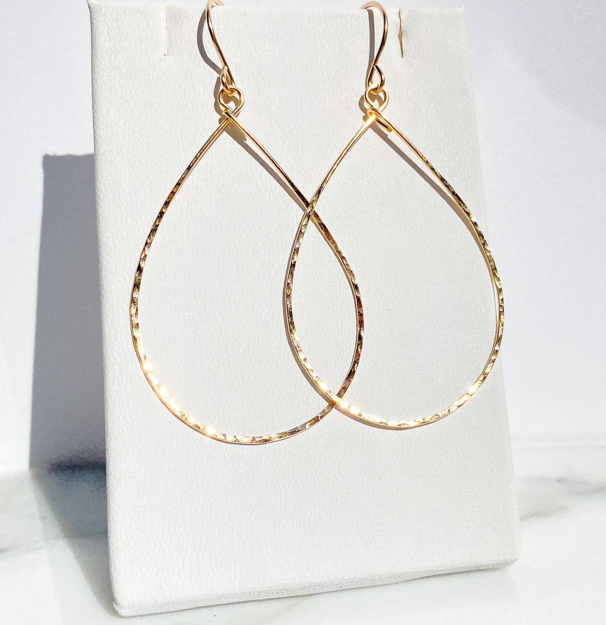 Unique gold hoop earrings outlet
