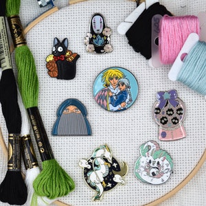 Anime Needle Minder | Howl and Sophie | Spirit | Sprite | River Spirit | Japanese | Gigi | Cross Stitch