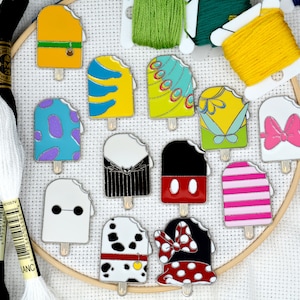 Needle Minder | Ice Cream | Minnie | Tigger | Skellington | Tinkerbell | Disney Enamel Magnetic