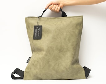 Mochila urbana de piel vegana: una mochila elegante para mujer