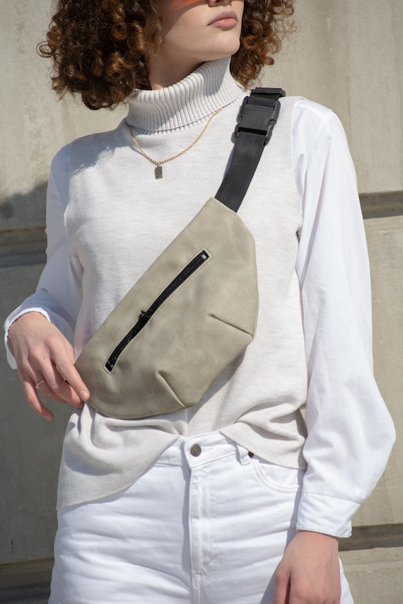 Beige Summer Waist Bag Practical Crossbody Fanny Pack Denmark