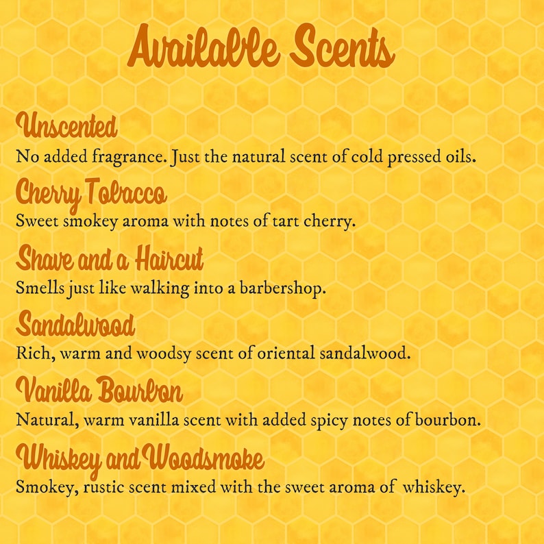 Beard Balm: Natural Beeswax Butter, Conditioning Beard Care image 5