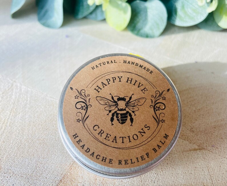 Headache Relief Balm Migraine Relief Tension Headache Etsy