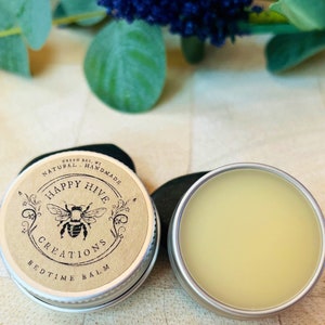 Bedtime Balm Stress Relief Anti-anxiety Relaxation Sleep Aid Relieves Restlessness All natural Aromatherapy Travel Size image 1