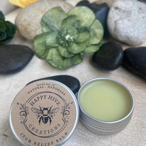 Itch Relief Salve - Natural Remedies - Stop Itching - Bug Bite Itch Relief - Itchy Skin Relief