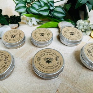 Beard Balm: Natural Beeswax Butter, Conditioning Beard Care image 4