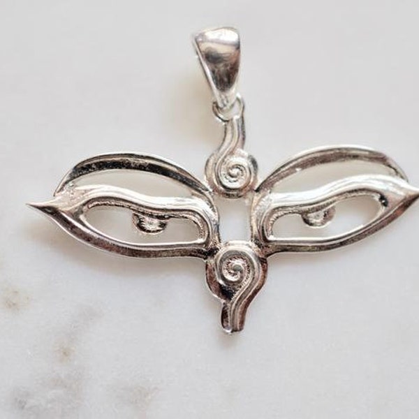 Grateful Dead Eyes of the World Sterling Silver Pendant Plus Seva Donation